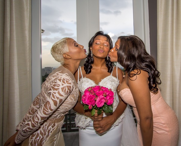 Custom Kisses and A Custom Wedding Dress For Doris Michel Laplante